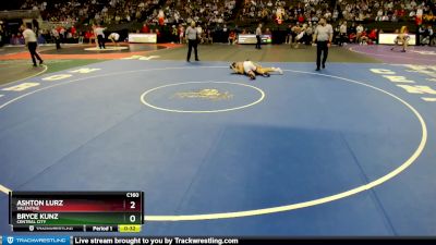 3rd Place Match - Bryce Kunz, Central City vs Ashton Lurz, Valentine