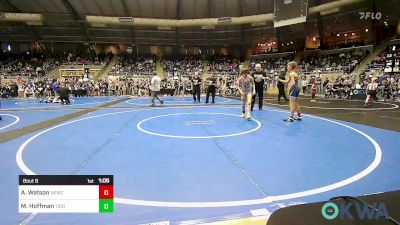 88 lbs Round Of 32 - Aden Watson, Newcastle Youth Wrestling vs Mason Hoffman, Tironook Wrestling