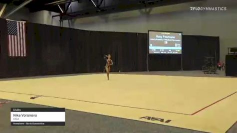Nika Voronova - Clubs, CIGA - 2021 USA Gymnastics Championships
