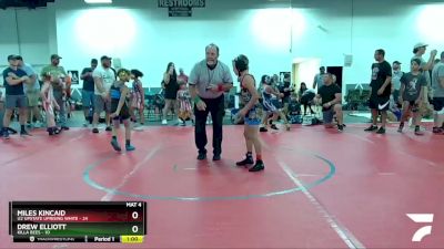 68 lbs Finals (2 Team) - Drew Elliott, Killa Bees vs Miles Kincaid, U2 Upstate Uprising White