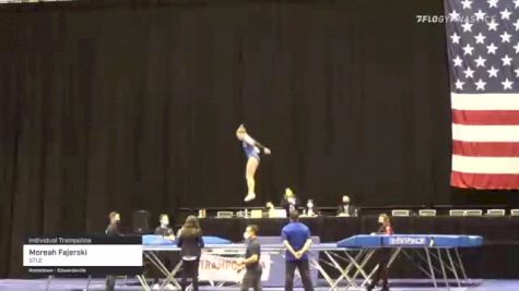 Moreah Fajerski - Individual Trampoline, STLE - 2021 USA Gymnastics Championships