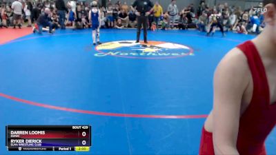 67 lbs Quarterfinal - Darren Loomis, NWWC vs Ryker Dierick, Elma Wrestling Club