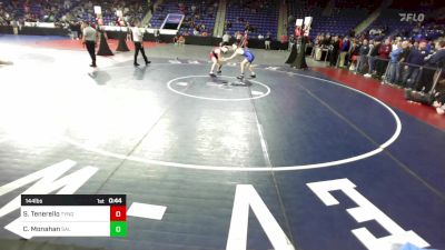 144 lbs Round Of 64 - Spencer Tenerello, Tyngsborough/Dracut vs Cam Monahan, Salem, NH