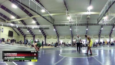 285 lbs Champ. Round 1 - Alexander Fronczak, Suny Brockport vs La`Ron Parks, Notre Dame College