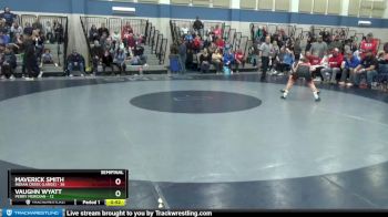 90 lbs Semis (4 Team) - Vaughn Wyatt, Perry Meridian vs Maverick Smith, Indian Creek (large)