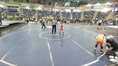 57 lbs Consi Of 8 #2 - Logan Clarendon, Black Fox Wrestling Academy vs Connor Buffington, Montezuma Cortez Wrestling Club