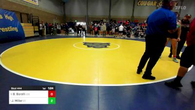 193 lbs Round Of 16 - Brokton Borelli, Los Banos vs Jarel Miller, St. Edward (OH)