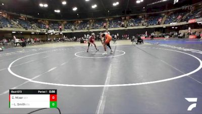 138 lbs Cons. Round 3 - Lonnez Smith, East St. Louis Sr vs Cale Mixer, Quincy (Sr.)