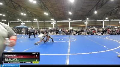 95 lbs Cons. Round 4 - Rhilan Mays, Alameda Middle School vs Gator Boyd, Mountain View Middle School