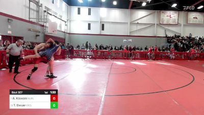 195 lbs Consi Of 4 - Ahmad Kiswani, Burlington vs Tennyson Dwyer, Excel Academy