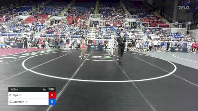 120 lbs Cons 64 #1 - Corey Dye, South Carolina vs Carson Jackson, Oregon