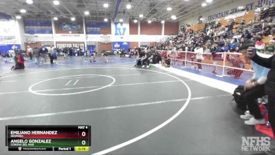 113 lbs 3rd Place Match - Angelo Gonzalez, Corona Del Mar vs Emiliano Hernandez, Hesperia