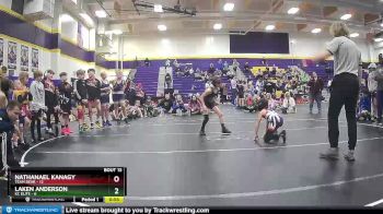 55 lbs Round 5 (6 Team) - Nathanael Kanagy, Team Bear vs Laken Anderson, KC Elite