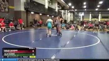 170 lbs Round 3 (3 Team) - Hailey Romero, Missouri Gold vs Allie Burke, Nebraska Vipers Red