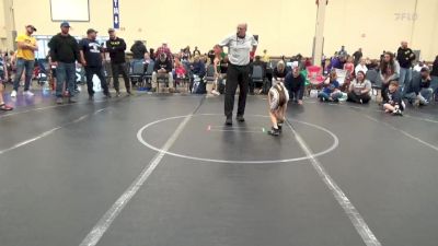 55 lbs Rr Rnd 2 - Jack Claycomb, Tri State Hammers K-4 vs JJ Ritenour, All American K-4