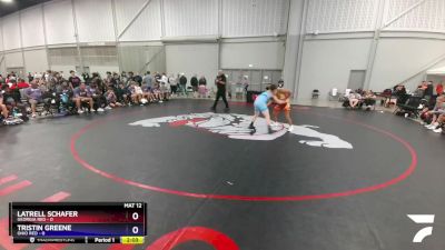 160 lbs Placement Matches (16 Team) - Latrell Schafer, Georgia Red vs Tristin Greene, Ohio Red