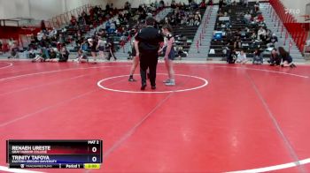 190 lbs Round 3 - Renaeh Ureste, Gray Harbor College vs Trinity Tafoya, Eastern Oregon University