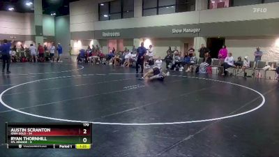 170 lbs Cross Bracket (8 Team) - Austin Scranton, Iowa Gold vs Ryan Thornhill, STL Orange