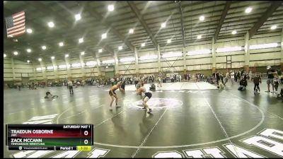 125 lbs Cons. Round 5 - Traedun Osborne, JWC vs Zack McCann, Timpanogos Wrestling