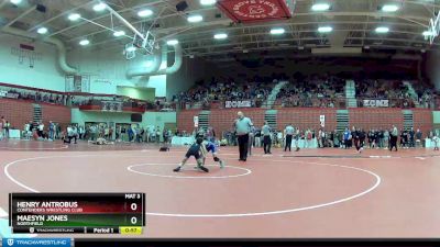 70 lbs Champ. Round 2 - Henry Antrobus, Contenders Wrestling Club vs Maesyn Jones, Northfield