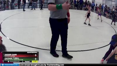7 lbs Quarterfinal - Jagger Sand, Fairbury Matmen vs Zaydian Tyrell, Paxton Youth Wrestling Club