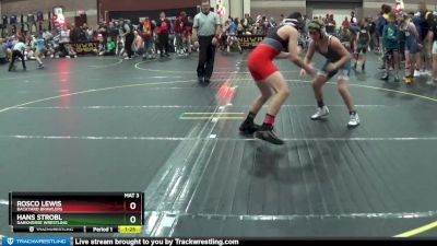 117 lbs Round 2 - Hans Strobl, Darkhorse Wrestling vs Rosco Lewis, Backyard Brawlers