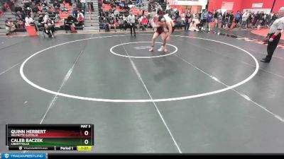 190 lbs Cons. Semi - Quinn Herbert, Wilmette (LOYOLA) vs Caleb Baczek, LIBERTYVILLE