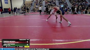 149 lbs Champ. Round 2 - Jake Matthews, UW-Eau Claire vs Taedon Nichols, Ridgewater Community College
