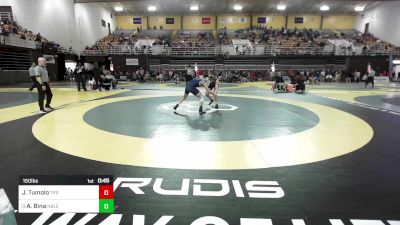 150 lbs Consi Of 16 #2 - Joseph Tumolo, Trinity Pawling vs Aidin Bina, Nobles