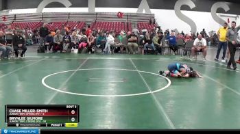 65 lbs Round 1 (8 Team) - Chase Miller-Smith, Junior Terps Xpress (MY) vs Brynlee Gilmore, Junior Terps Xtreme (MY)
