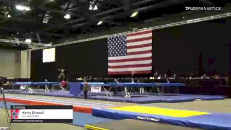 Kerry Driscoll - Tumbling, SunDance T&T - 2021 USA Gymnastics Championships