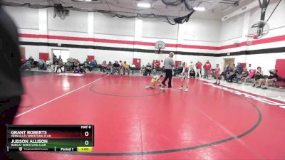 60 lbs Cons. Semi - Judson Allison, Bobcat Wrestling Club vs Grant Roberts, Versailles Wrestling Club