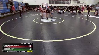 152 lbs Placement - Christian Johnson, Douglas vs Sam Malara, Thompson Valley