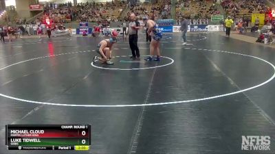 A 220 lbs Champ. Round 1 - Michael Cloud, Martin Luther King vs Luke Tidwell, Gibbs