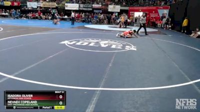 138G Cons. Round 2 - Isadora Oliver, Ketchikan High School vs Nevaeh Copeland, East Anchorage High School