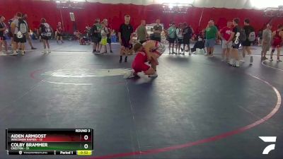 137-138 C Round 3 - Aiden Armgost, Wisconsin Rapids vs Colby Brammer, Creston