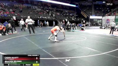 120 Class 3 lbs Cons. Round 2 - Brayden Belding, Windsor (Imperial) vs Caden Hulett, Platte County