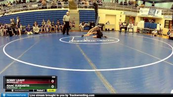 110 lbs Round 1 (4 Team) - Robby Leahy, Brownsburg vs Isaac Suddarth, Noblesville