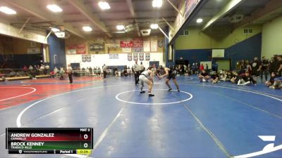 144 lbs 3rd Place Match - Brock Kenney, Trabuco Hills vs Andrew Gonzalez, Camarillo