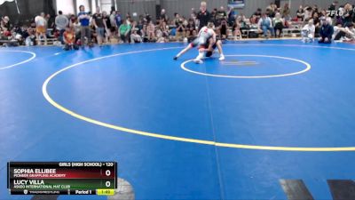 120 lbs Round 1 - Sophia Ellibee, Pioneer Grappling Academy vs Lucy Villa, Askeo International Mat Club