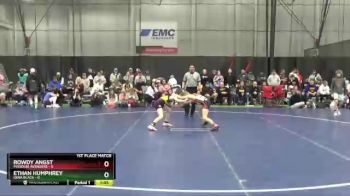 75 lbs Finals (8 Team) - Ethan Humphrey, Iowa Black vs Rowdy Angst, Missouri Avengers