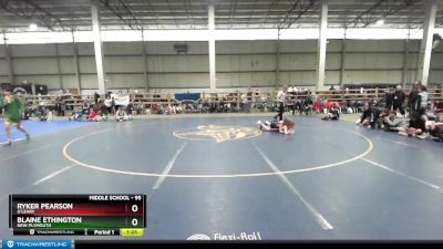 95 lbs Champ. Round 2 - Blaine Ethington, New Plymouth vs Ryker Pearson, O`LEARY