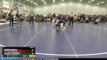 152 lbs Round 2 (6 Team) - Carter Brown, Missouri Avengers vs Tucker Peterson, South Dakota Lightning