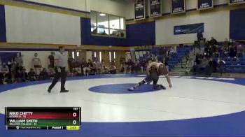 197 lbs Semis & Wb (16 Team) - William Smith, Williams College vs Niko Chitty, Norwich