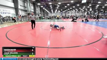 92 lbs Rd# 4- 2:00pm Friday Final Pool - Chase Williams, PA Blue vs Mason Bauer, East Coast Elite