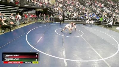 132 lbs Cons. Round 2 - Tracen Backus, Payson vs Trevor Angus, Uintah