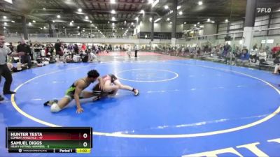 175 lbs Round 1 (4 Team) - Hunter Testa, COMBAT ATHLETICS vs Samuel Diggs, HEAVY HITTING HAMMERS