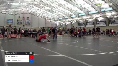 74 kg Consi Of 16 #2 - Skyler St. John, Cyclone Regional Training Center vs Layne Van Anrooy, Michigan Regional Training Center