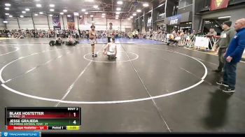 130 lbs Rd# 4- 2:00pm Friday Final Pool - Jesse Grajeda, California National Team vs Blake Hostetter, PA Gold