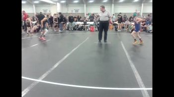 84 lbs Round 2 (10 Team) - Urijah Courter, Diamond Fish vs Nick Demyanovich, River City Wrestling